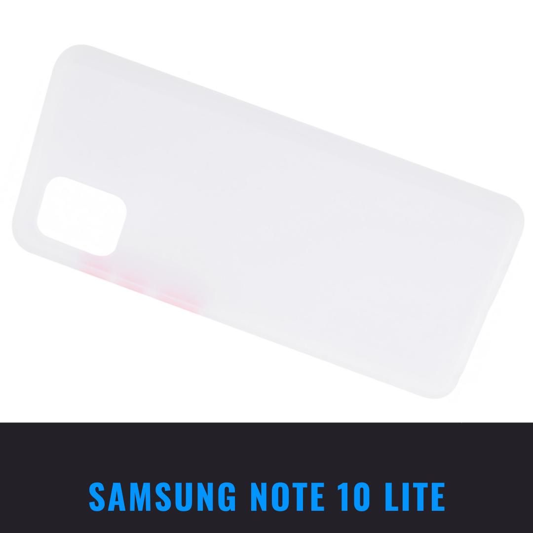 Matte Color Case (TPU) Samsung Galaxy Note 10 Lite